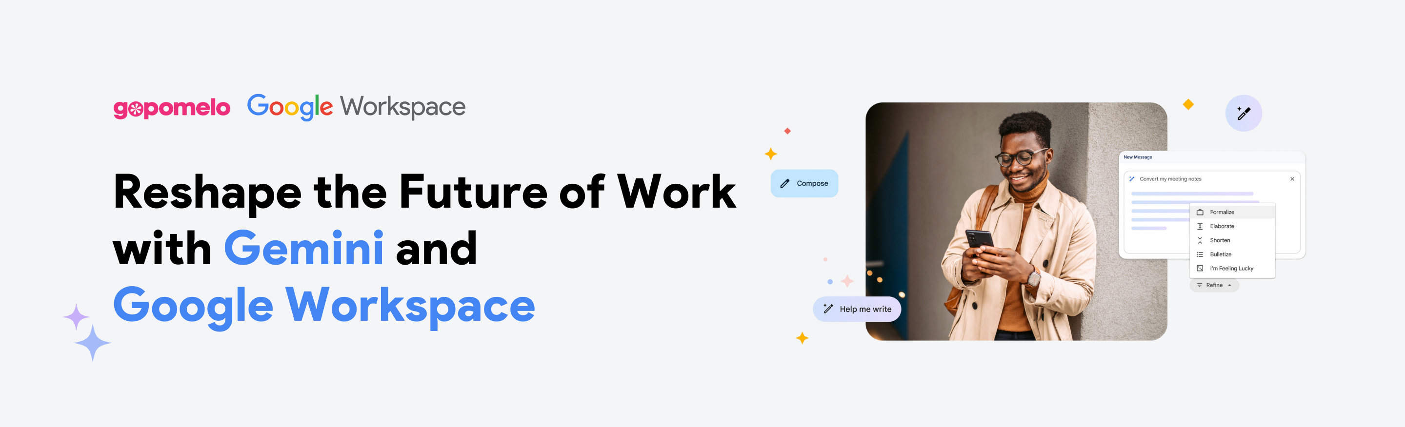 Reshape the Future of Work with Gemini and Google Workspace