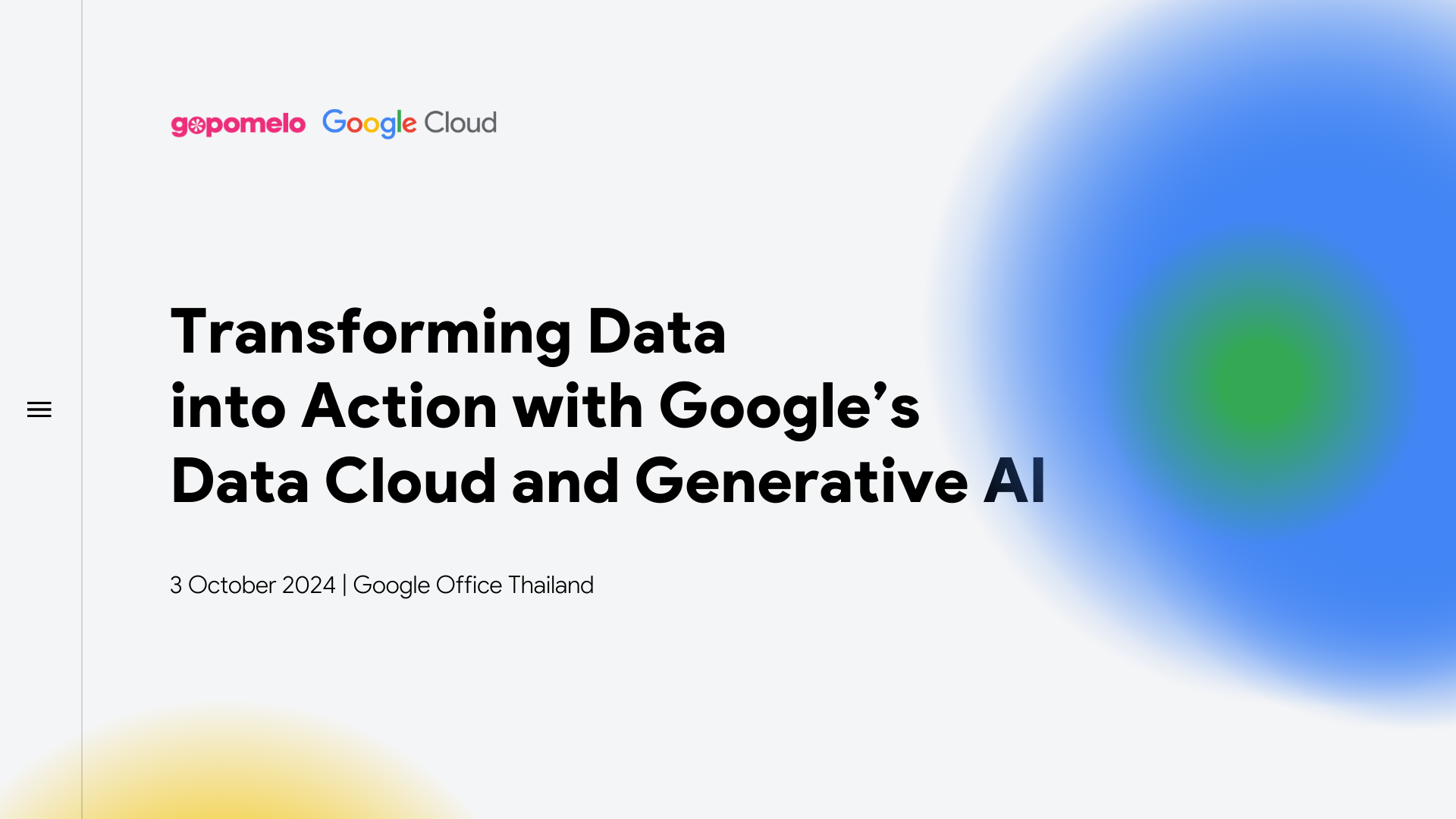 Transforming Data into Action with Google’s Data Cloud and Generative AI